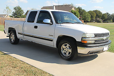 Chevrolet : Silverado 1500 LS 1999 chevrolet silverado 1500 ls extended cab pickup 3 door 5.3 l