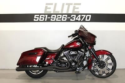 Harley-Davidson : Touring 2014 harley street glide special flhxs video 355 a month warranty blacked out