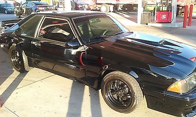 Ford : Mustang Heavily Armed LX 1993 ford mustang for sale 525 horsepower foxbody one of a kind 347 stroker