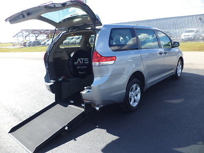 Toyota : Sienna Base Mini Passenger Van 5-Door 2012 toyota sienna handicap wheelchair van rear entry conversion