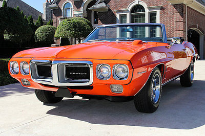 Pontiac : Firebird Convertible Numbers Matching 350ci, Automatic, Power Brakes and Steering, Buckets & Console!