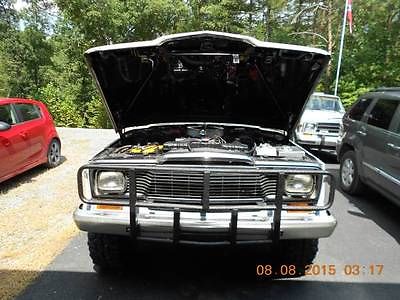 Jeep : Cherokee Wide Track 1979 jeep cherokee golden eagle rebuilt engine tran borg frame restored