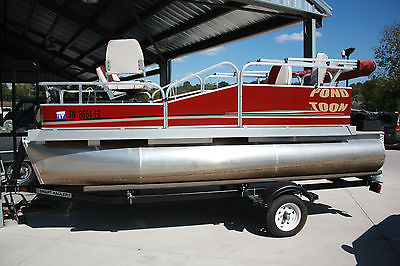2014 14' Pond Toon Boat w/ Trailer - Fishing or Lesiure Super Clean Party Toon!!