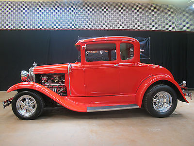 Ford : Model A Model A Beautiful Resale Red 1931 Model A Street Rod!!!!!!