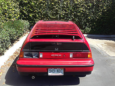 Honda : CRX crx Honda HF CRX (RED) 1989 only 83k mi from Original owner with all paperwork!!!!!