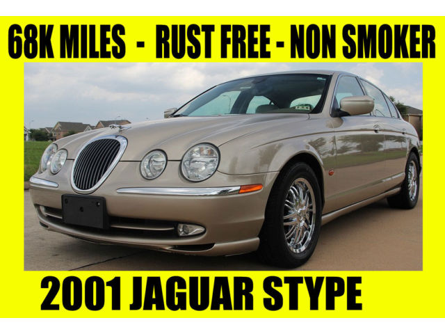 Jaguar : S-Type 4dr Sdn V8 2001 jaguar stype clean title rust free non smoker