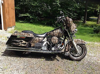 Harley-Davidson : Touring 1998 camouflage harley davidson flhr road king