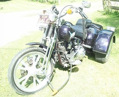 Harley-Davidson : Softail Custom 1987 Harley Davidson Custom Soft Tail Trike w/Independant Rear Suspension