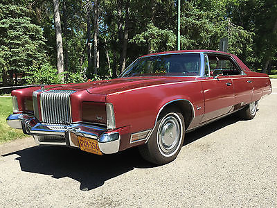 Chrysler : Imperial LeBaron 4 Door Hardtop 1975 chrysler imperial lebaron 8 200 original miles