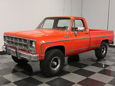 GMC : Sierra 1500 VERY CLEAN, SOUTHERN 4X4 TRUCK, 350 V8, AUTO, FULLY RESTORED, LIFTED ON 35'S!!