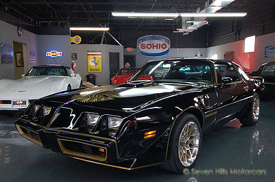 Pontiac : Trans Am Bandit T-Tops Y84 Special Edition (SE), PHS Documented, STUNNING CONDITION, Black/Black