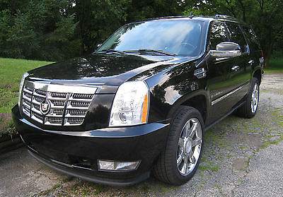Cadillac : Escalade AWD 4dr 2007 cadillac escalade navigation rear camera 22 wheels 3 rd row seating dvd