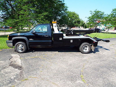 Chevrolet : Silverado 3500 2004 duramax diesel 3500 wrecker tow truck century bed ready to work