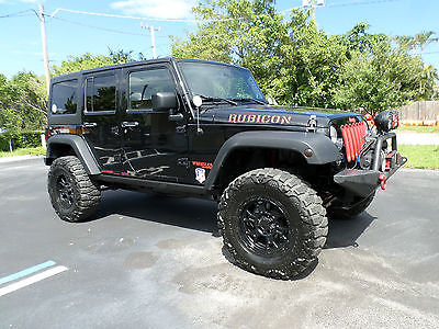 Jeep : Wrangler Unlimited Rubicon Lifted 4x4 off-Road 2011 jeep wrangler unlimited rubicon