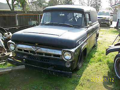 Ford : F-100 PANEL TRUCK 1957 ford panel truck street rod rat rod daily driver