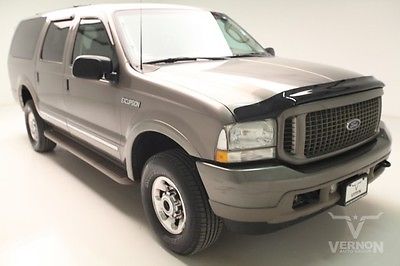 Ford : Excursion Limited FWD 2003 tan leather heated rear sensors used preowned 170 k miles vernon auto group