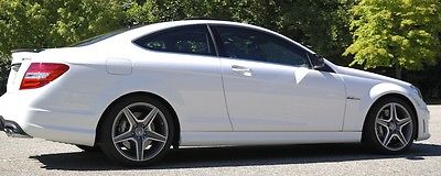 Mercedes-Benz : C-Class Coupe 2014 mercedes benz c 63 amg coupe only 5000 miles buy or lease a steal