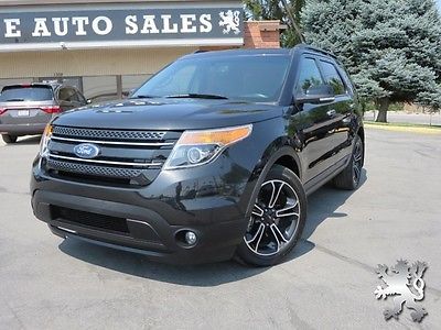 Ford : Explorer Sport 2014 ford explorer sport nav back up leather fully loaded