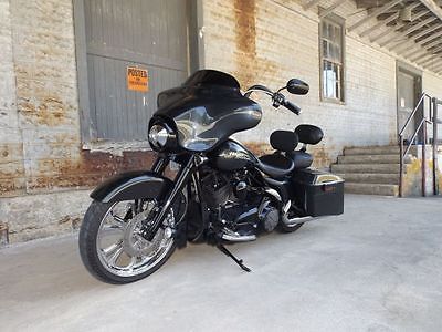Harley-Davidson : Touring 2007 flhx cvo replica 110 screamin eagle motor 21 front wheel fat tire kit