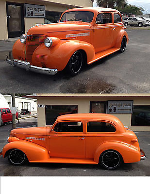 Chevrolet : Other n/a 1939 chevrolet 2 door sedan street rod hot rod rat rod custom