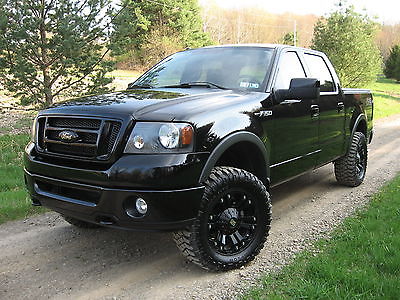 Ford : F-150 FX4 Crew Cab Pickup 4-Door 2008 lifted ford f 150 fx 4 crew cab very low miles
