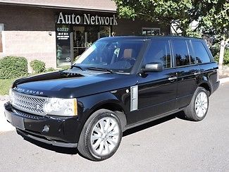 Land Rover : Range Rover Supercharged 4/48 WTY 2008 range rover westminster only 47 k miles 4 48 wty black black pristine