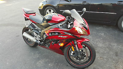 Yamaha : YZF-R 2011 yamaha r 6 for sale its garage kept with 6150 miles additions rear tail