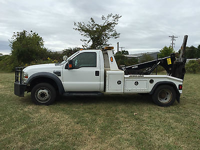 Ford : F-550 XLT 2009 f 550 wrecker tow truck with jerrdam bed 2 wd v 10 newer engine