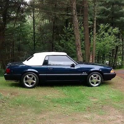 Ford : Mustang LX 5.0 1990 ford mustang lx convertible 5.0 l