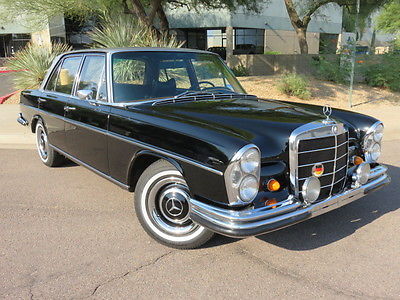 Mercedes-Benz : 200-Series 250S 1966 mercedes 250 s 2.5 l inline 6 twin carbs ice cold air recent restoration