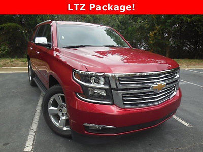 Chevrolet : Tahoe 2WD 4dr LTZ Chevrolet Tahoe 2WD 4dr LTZ Low Miles SUV Automatic 5.3L 8 Cyl  Crystal Red Tint