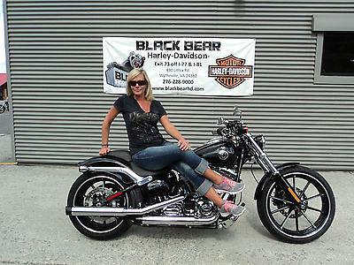Harley-Davidson : Softail 2013 harley davidson breakout low miles free shipping