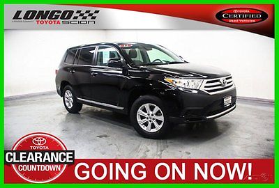 Toyota : Highlander FWD 4dr I4 Certified 2012 fwd 4 dr i 4 used certified 2.7 l i 4 16 v automatic front wheel drive suv