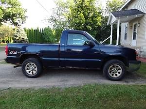 Chevrolet : Silverado 1500 Work Truck model 2005 chevrolet silverado 1500 base standard cab pickup 2 door 4.3 l work truck