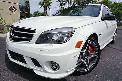Mercedes-Benz : C-Class 10 C63 AMG C Class 63 Sedan Only 59k Low Miles - No Accidents - LOADED $69k MSRP like 2008 2009 2011 2012 13