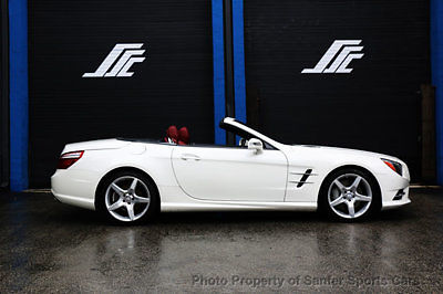 Mercedes-Benz : SL-Class 2dr Roadster SL550 2013 mercedes benz sl 550 red leather panoroof financing available accepttrades