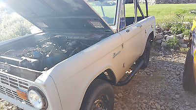 Ford : Bronco 67 Convertible- Three Others SOLD 75'/72'/68' LOWER PRICE 1967 Ford Bronco, 289-3spd-original floors-hard top-Uncut Ft Fenders