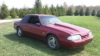Ford : Mustang LX NOTCHBACK 2-DOOR 1992 ford mustang lx notchback 2 door 5.8 l