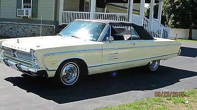 Plymouth : Fury Sport Fury Convertible 1966 plymouth sport fury convertible