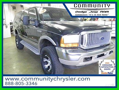 Ford : Excursion Limited 4X4 2001 limited 4 x 4 used turbo 7.3 l v 8 16 v automatic 4 wd suv