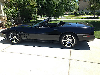 Chevrolet : Corvette Convertible 2-Door 1987 chevrolet chevy corvette convertible manual