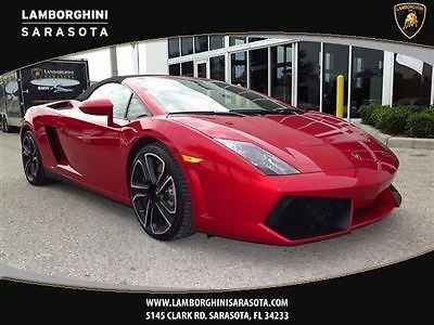 Lamborghini : Gallardo 2dr Convertible LP550-2 Spyder 2014 lamborghini gallardo lp 550 2 spyder rosso efesto