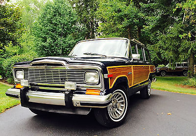 Jeep : Wagoneer Grand 1987 jeep grand wagoneer only 70 568 actual original miles beautiful condition