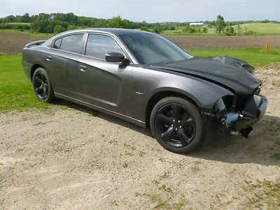 Dodge : Charger R/T Sedan 4-Door 2014 dodge charger r t only 900 miles salvage title repairable
