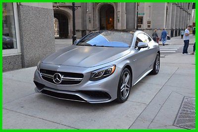 Mercedes-Benz : S-Class S63 AMG 4MATIC 2015 s 63 amg magno alanite gray matte finish call roland kantor 847 343 2721