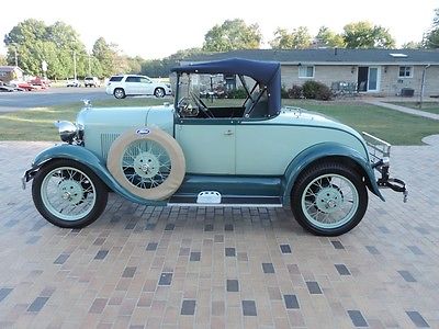 Ford : Model A Deluxe Roadster 1929 ford model a roadster