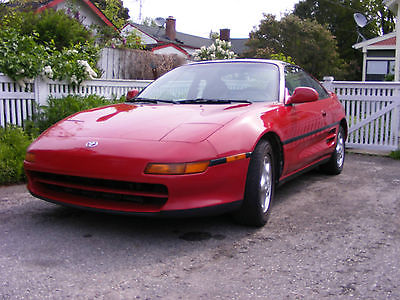 Toyota : MR2 1991 one owner 172 000 miles no accidents non smoker non turbo t tops red