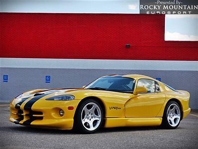 Dodge : Viper 2dr GTS Coupe 2002 dodge viper gts coupe last year production