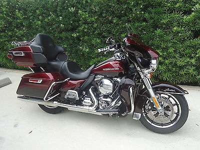 Harley-Davidson : Touring 2015 harley ultra limited low with 6 k miles and flawless condition