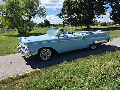 Ford : Galaxie Convertible 1959 ford galaxie sunliner convertible